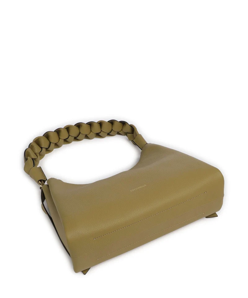 Coccinelle Boheme Grana Double Sac porté épaule seagrass/sandshell