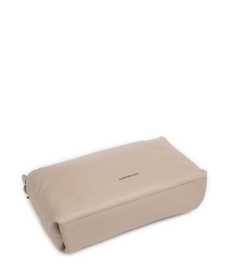 Mandarina Duck Mellow Leather Sac porté épaule warm taupe