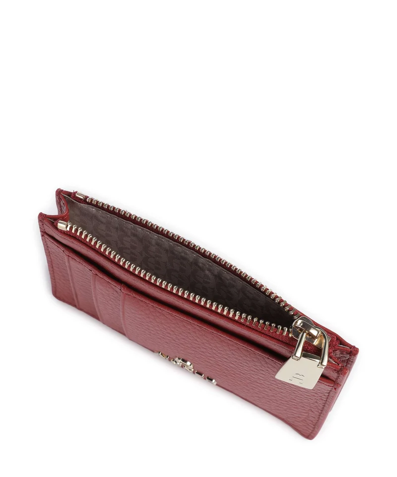 Aigner Fashion Étui à cartes crédit burnt red