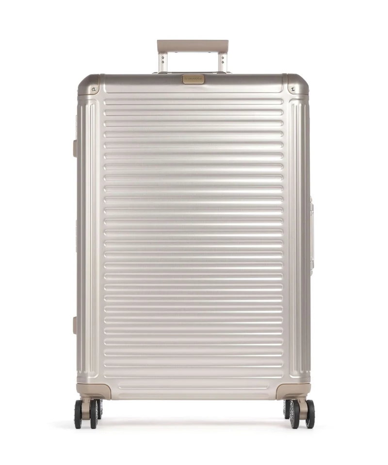 Travelite Next 2.0 Valise 4 roues champagne