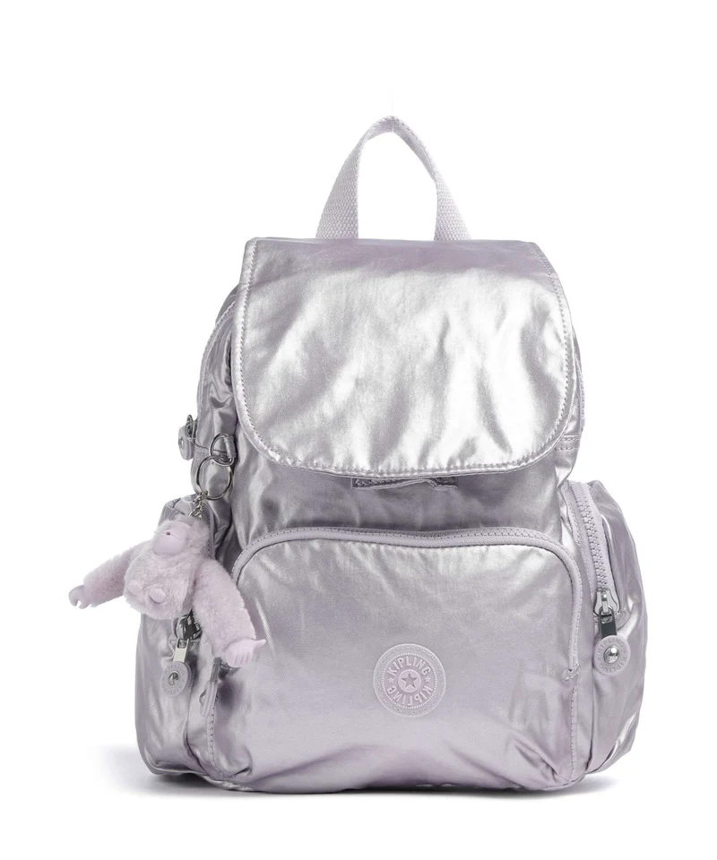 Kipling Basic City Zip Mini Sac à dos lilac moon/metallic