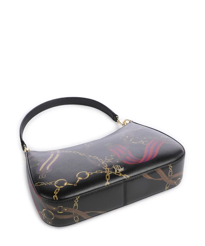 Lauren Ralph Lauren Danni 26 Sac porté épaule holiday equestrian belting/black