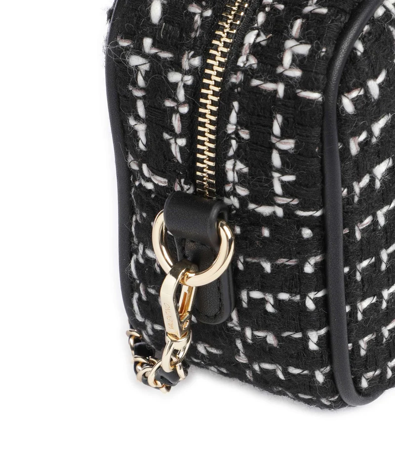 Valentino Bags Tweed Sac bandoulière nero/multicolour
