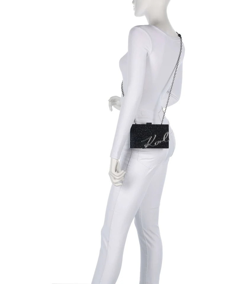 Karl Lagerfeld K/Soiree Sac bandoulière black embellishment
