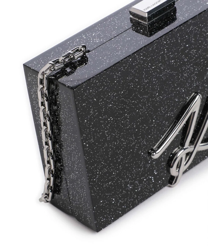 Karl Lagerfeld K/Soiree Sac bandoulière black embellishment