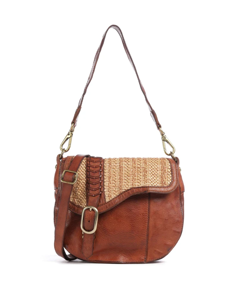 Campomaggi Sac porté épaule cognac