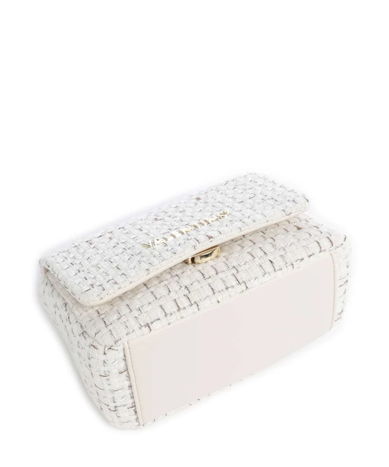 Valentino Bags Tweed Sac porté épaule off white/multicolour