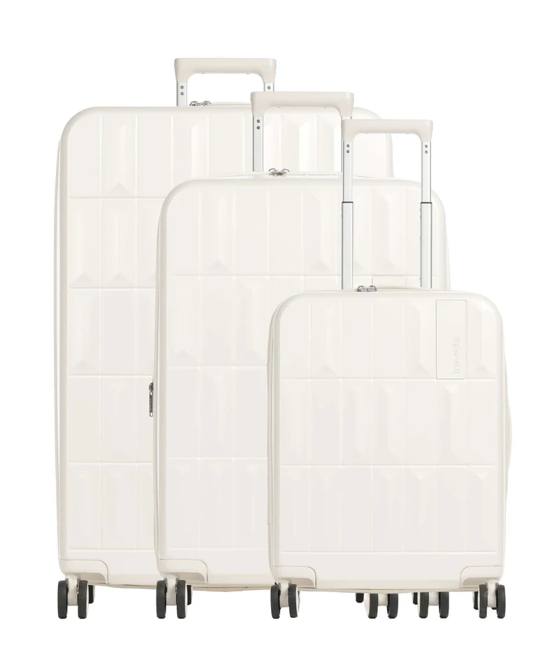 Travelite Panello Set de valise (4 roues) ivory