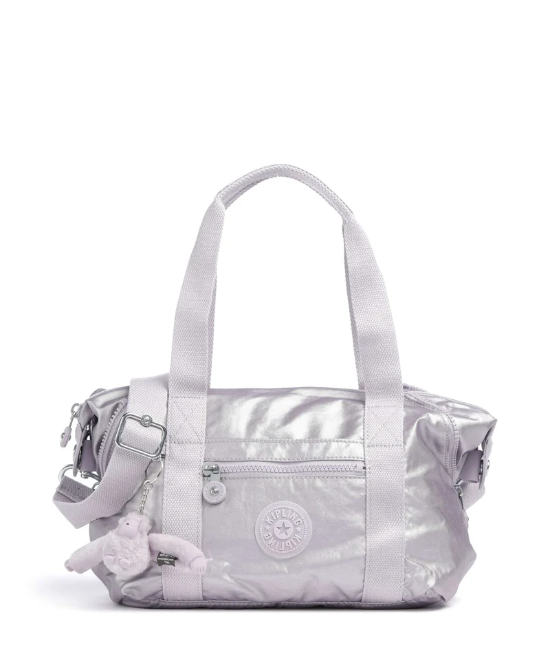 Kipling Basic Art Mini Sac porté épaule lilac moon/metallic