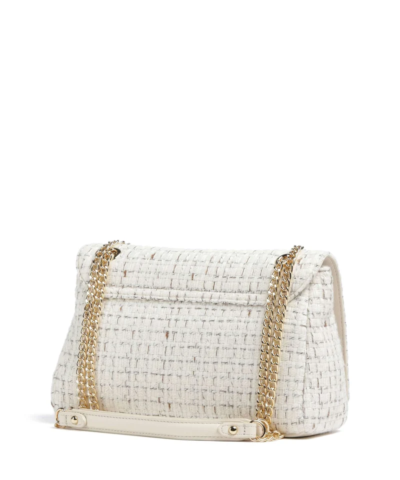 Valentino Bags Tweed Sac porté épaule off white/multicolour