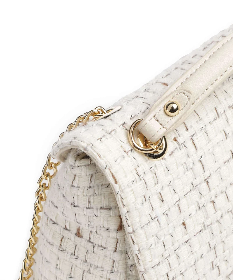 Valentino Bags Tweed Sac porté épaule off white/multicolour