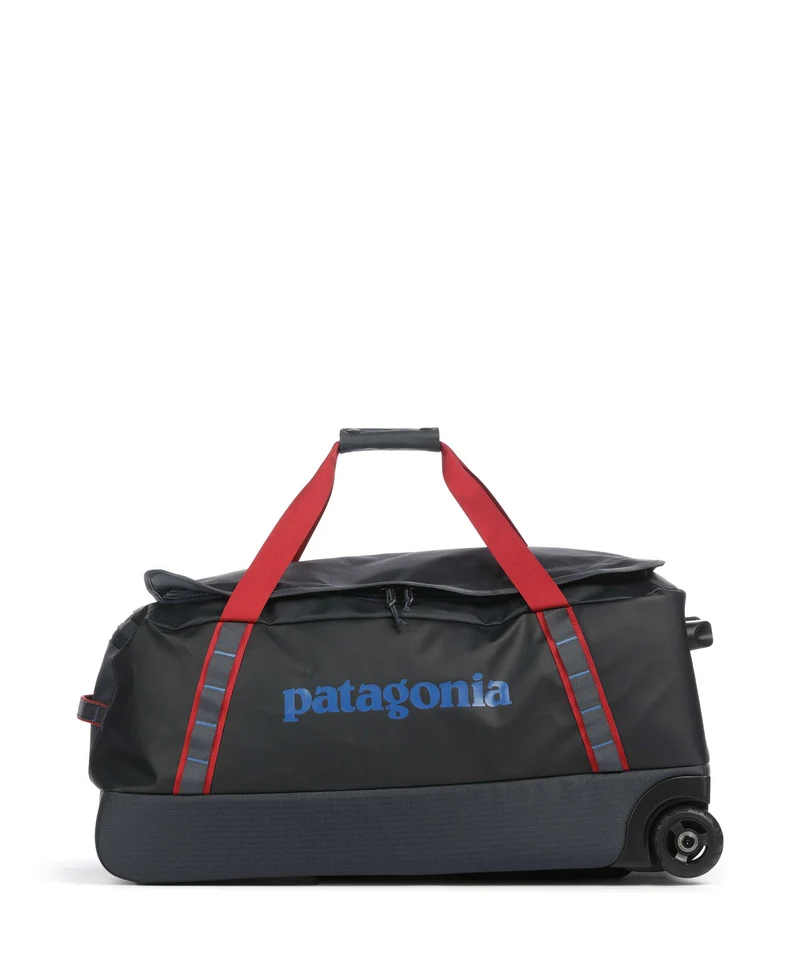 Patagonia Black Hole 70 Sac de voyage à roulettes smolder blue w/amanita red