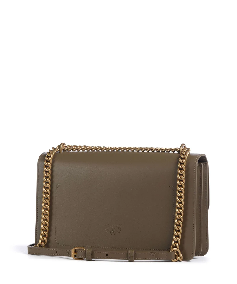 Pinko Love One Classic Sac porté épaule scricciolo/antique gold