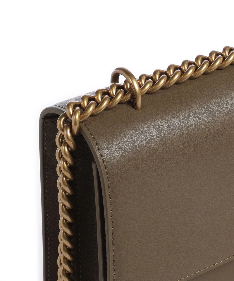 Pinko Love One Classic Sac porté épaule scricciolo/antique gold