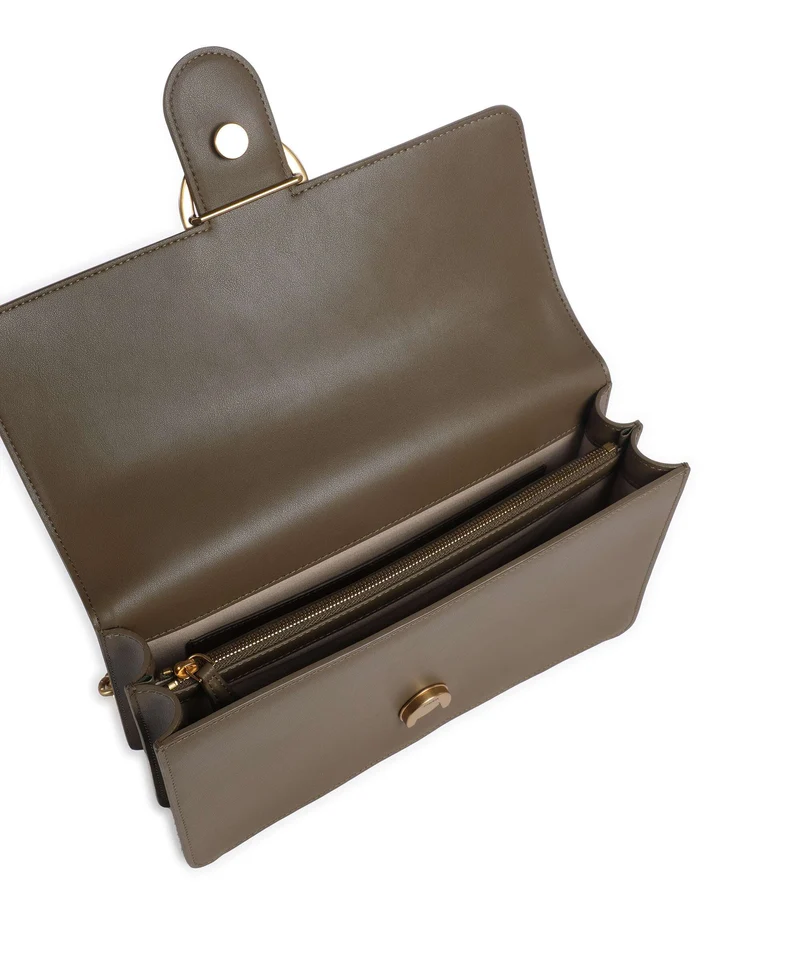 Pinko Love One Classic Sac porté épaule scricciolo/antique gold