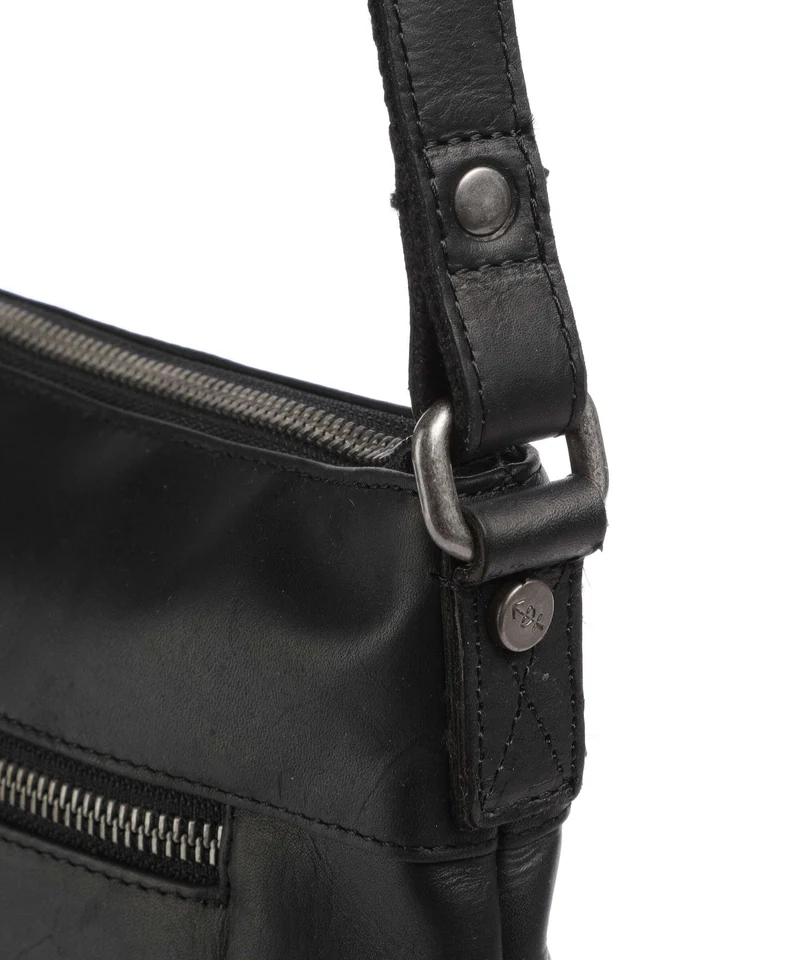 The Chesterfield Brand Wax Pull Up Cow Cartagena Sac bandoulière black