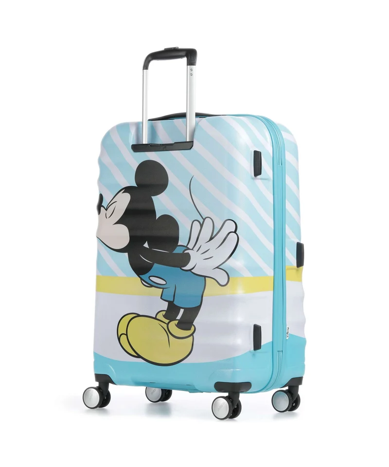 American Tourister Wavebreaker Disney Valise 4 roues mickey blue kiss
