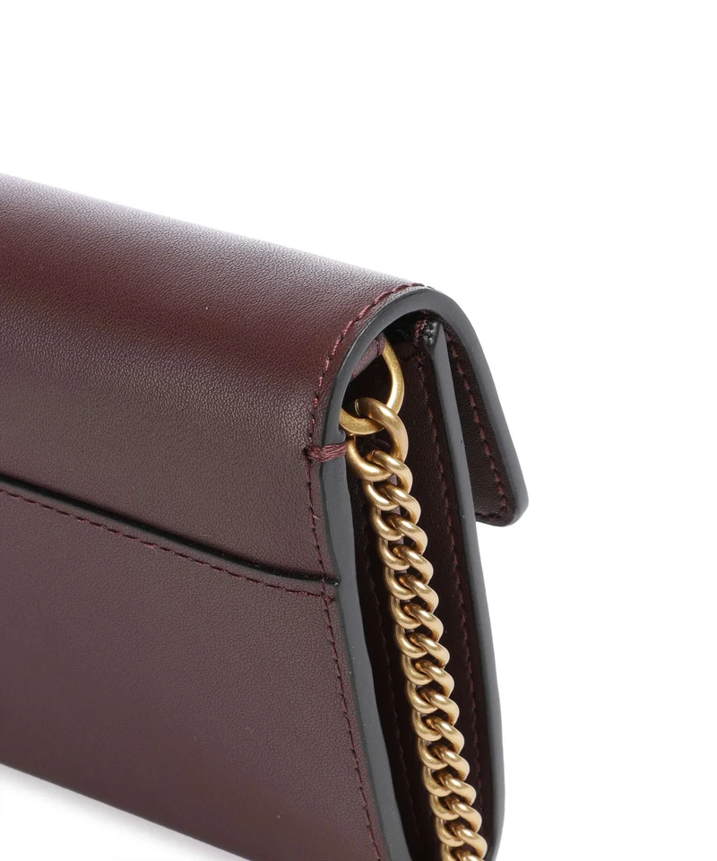 Pinko Love One Portefeuille cioccolato amaro/antique gold