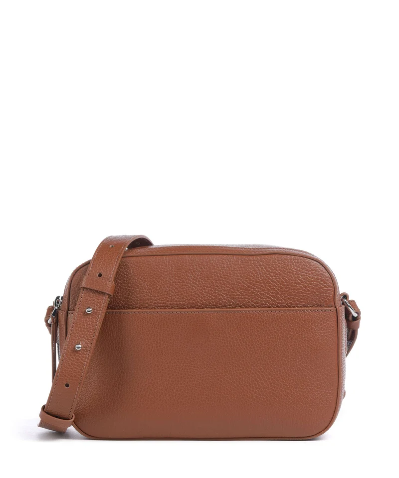 Coccinelle Myrtha Maxi Logo Sac bandoulière cognac
