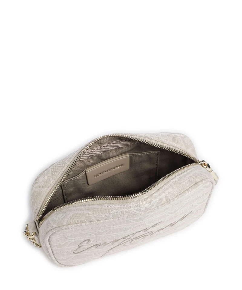Emporio Armani Lilly Sac bandoulière natural/offwhite