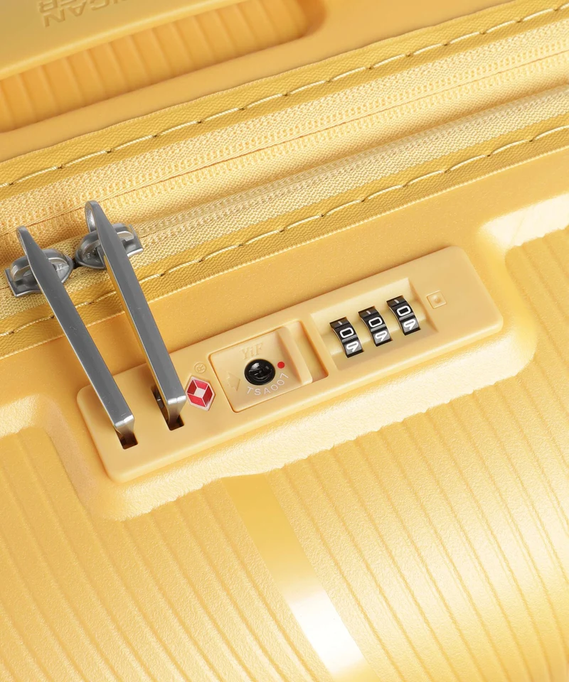 American Tourister Starvibe Valise 4 roues metallic banana