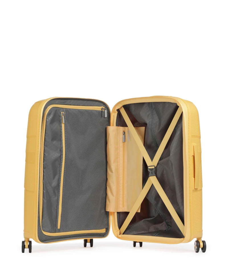 American Tourister Starvibe Valise 4 roues metallic banana