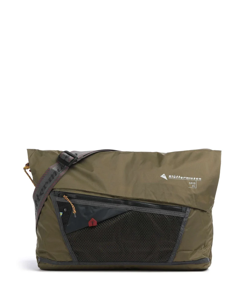 Klättermusen Grid Sac messager olive