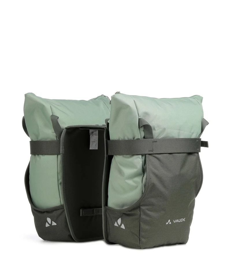 Vaude urban TwinShopper Sac pour porteur de bagages willow green