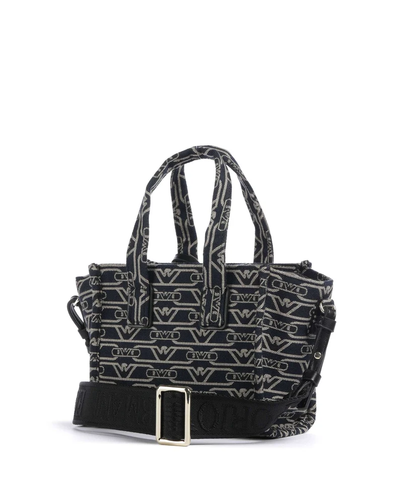 Emporio Armani La Gio Sac bandoulière blu/ecru