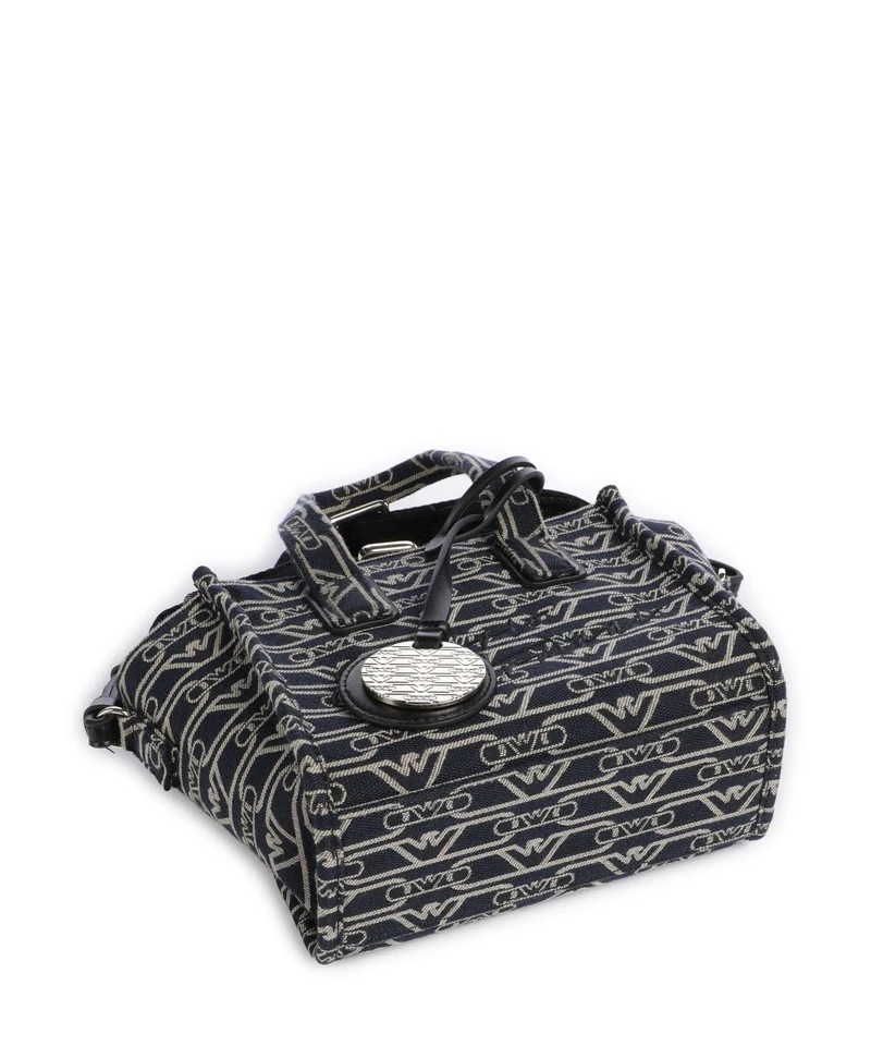 Emporio Armani La Gio Sac bandoulière blu/ecru