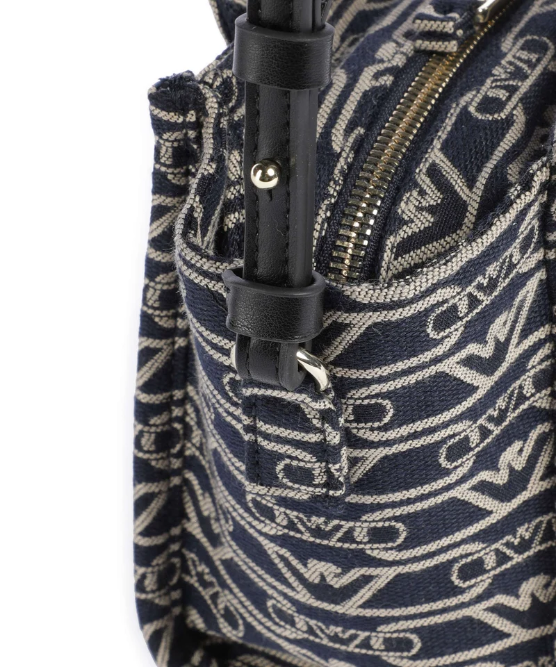 Emporio Armani La Gio Sac bandoulière blu/ecru