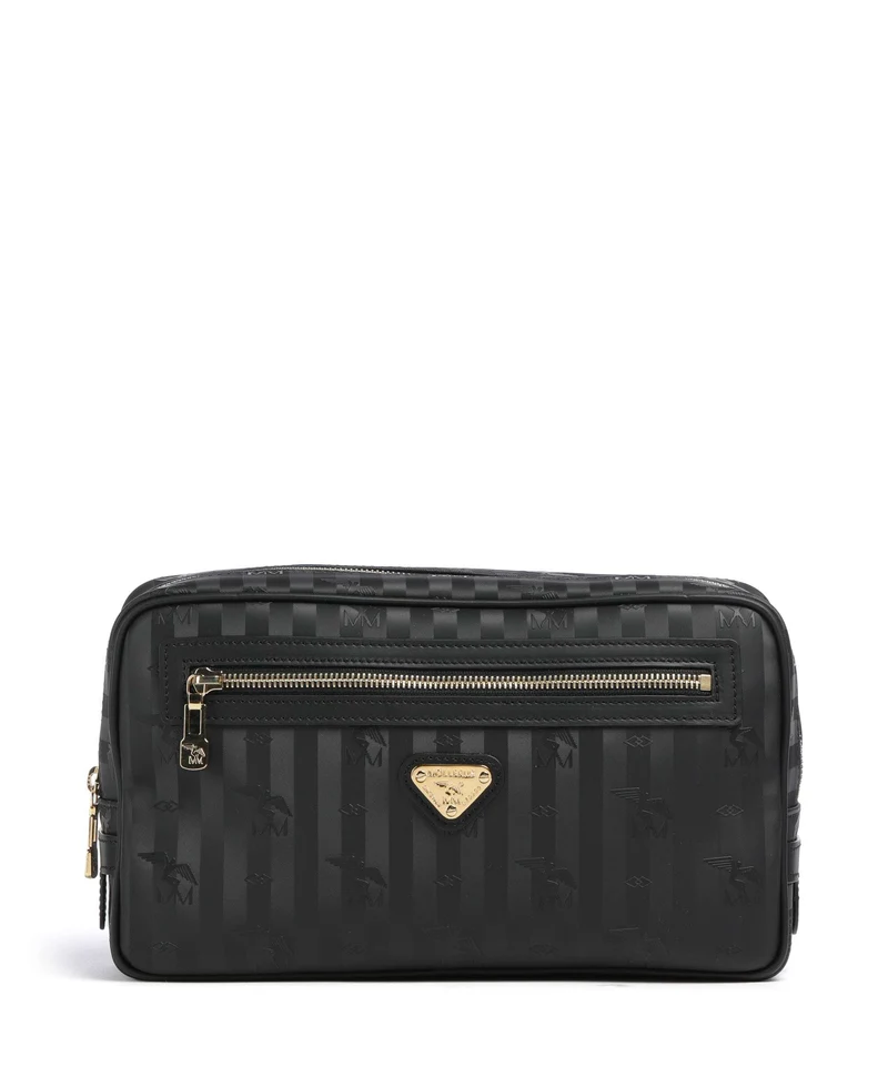 Maison Mollerus Vinerus Gurten Trousse de toilette classic schwarz