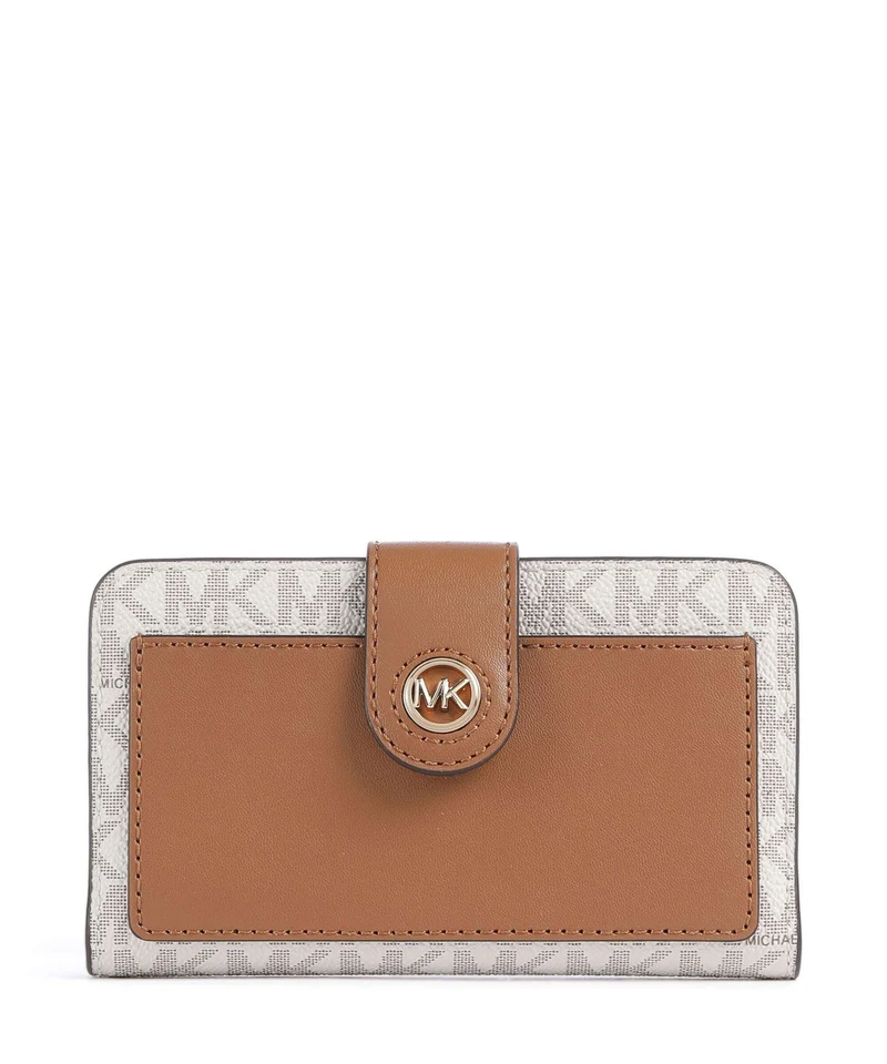 Michael Kors MK Charm Portefeuille vanilla/acorn