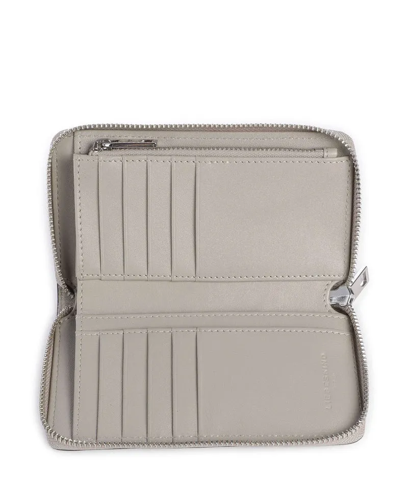 Liebeskind Lila Frieda Sheep Natural Portefeuille steel