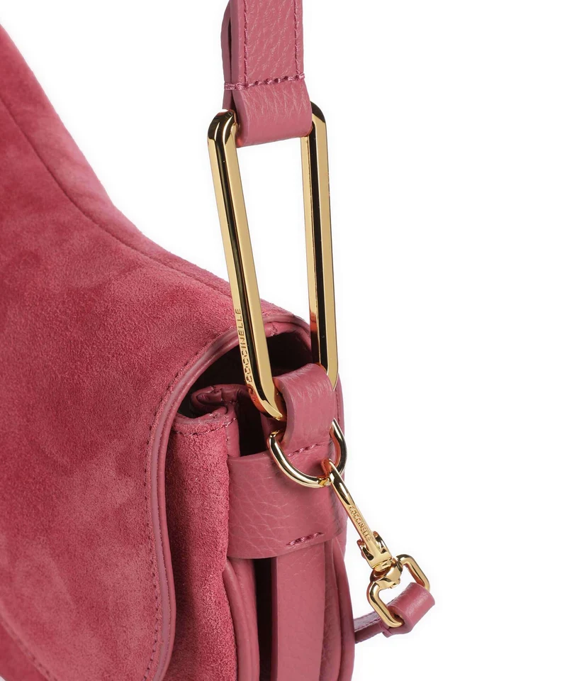 Coccinelle Magie Suede Sac porté épaule rosewood