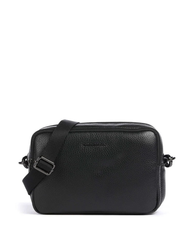 Mandarina Duck Mellow Leather Sac bandoulière nero