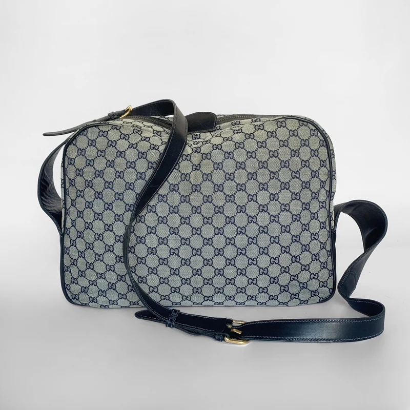 Gucci Sac à bandoulière de voyage en toile monogrammée