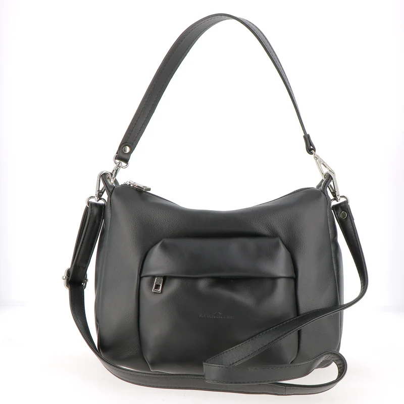 Sac Double Porté Emmanuelle - Noir