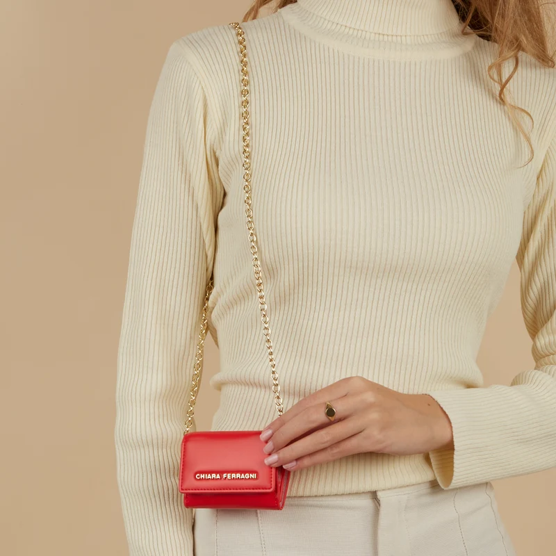 Chiara Ferragni Sac Besace Rouge 75SB4BK6-ZS959-514