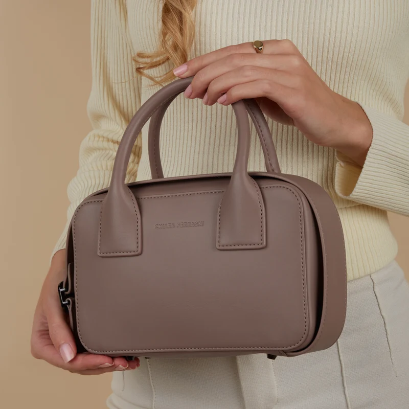 Chiara Ferragni Eyelike Sac Besace Marron 75SB4BBC-ZS517-706