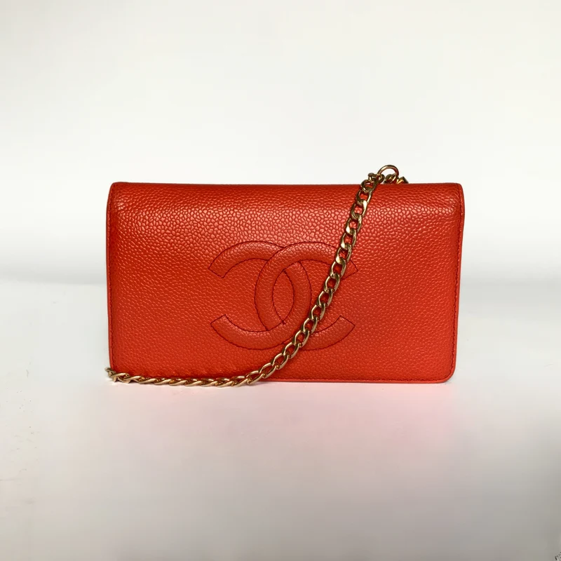Chanel Portefeuille Grand Cuir Caviar