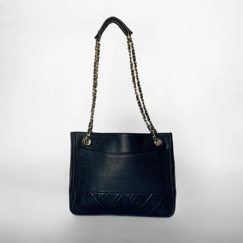 Chanel Shopper Cuir d'agneau