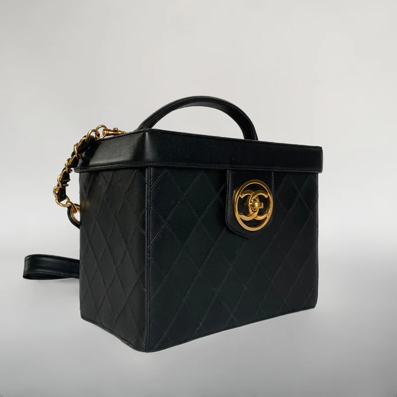Chanel Sac pour appareil photo en cuir d'agneau