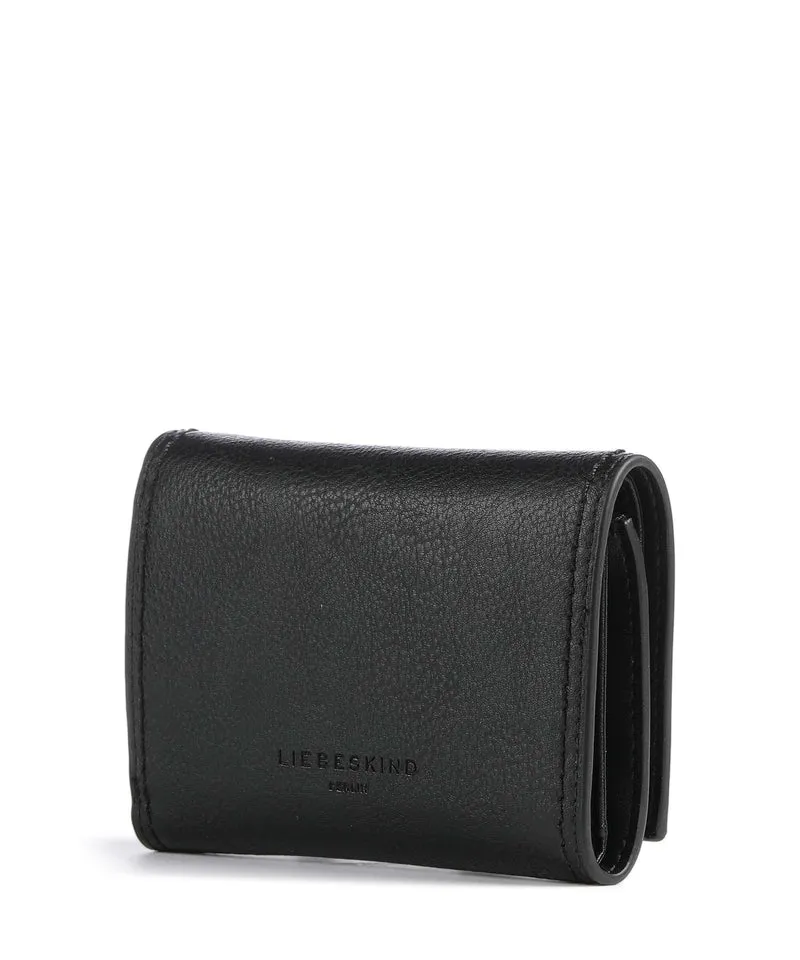 Liebeskind Linn Capri Cow Naturale M Portefeuille black