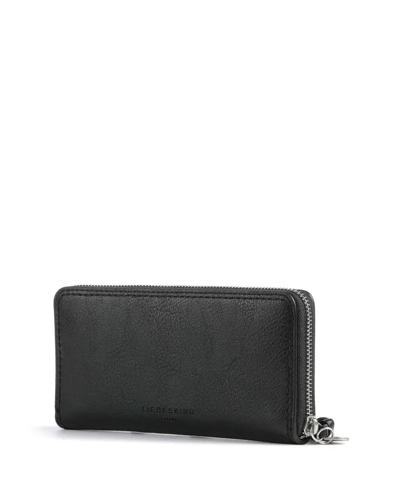 Liebeskind Gigi Capri Cow Naturale L Portefeuille black
