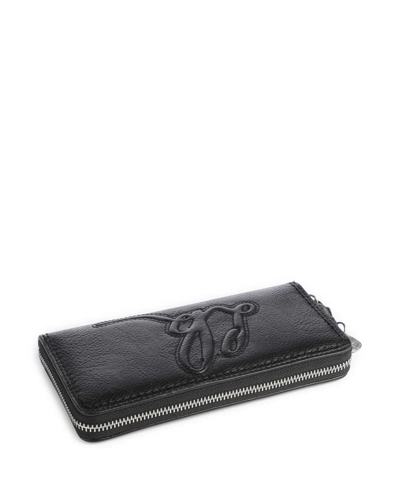 Liebeskind Gigi Capri Cow Naturale L Portefeuille black