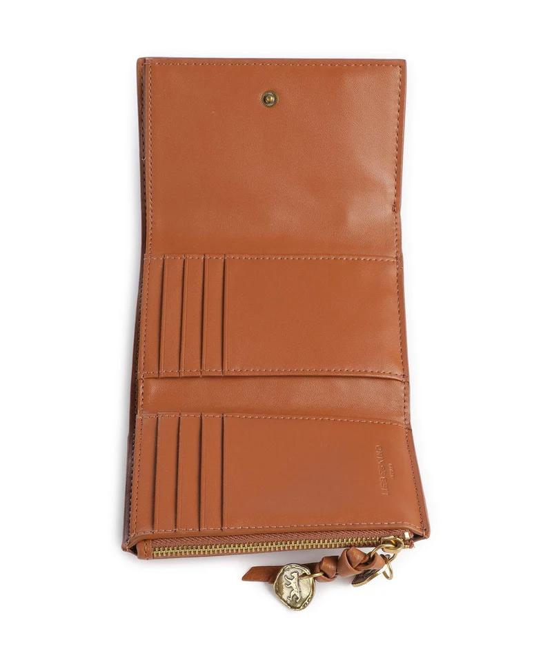 Liebeskind Linn Capri Cow Naturale M Portefeuille cognac