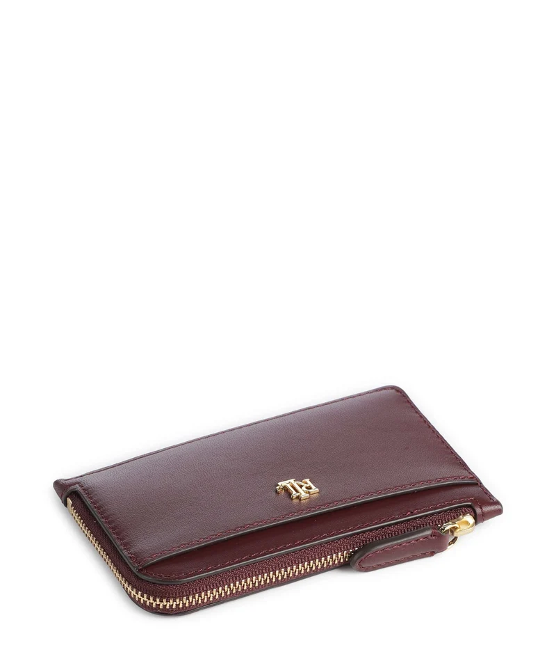 Lauren Ralph Lauren Étui à cartes crédit dark garnet