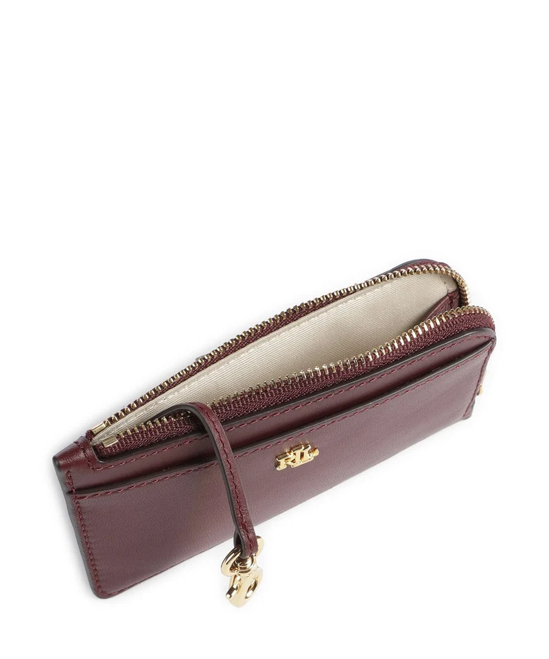 Lauren Ralph Lauren Étui à cartes crédit dark garnet