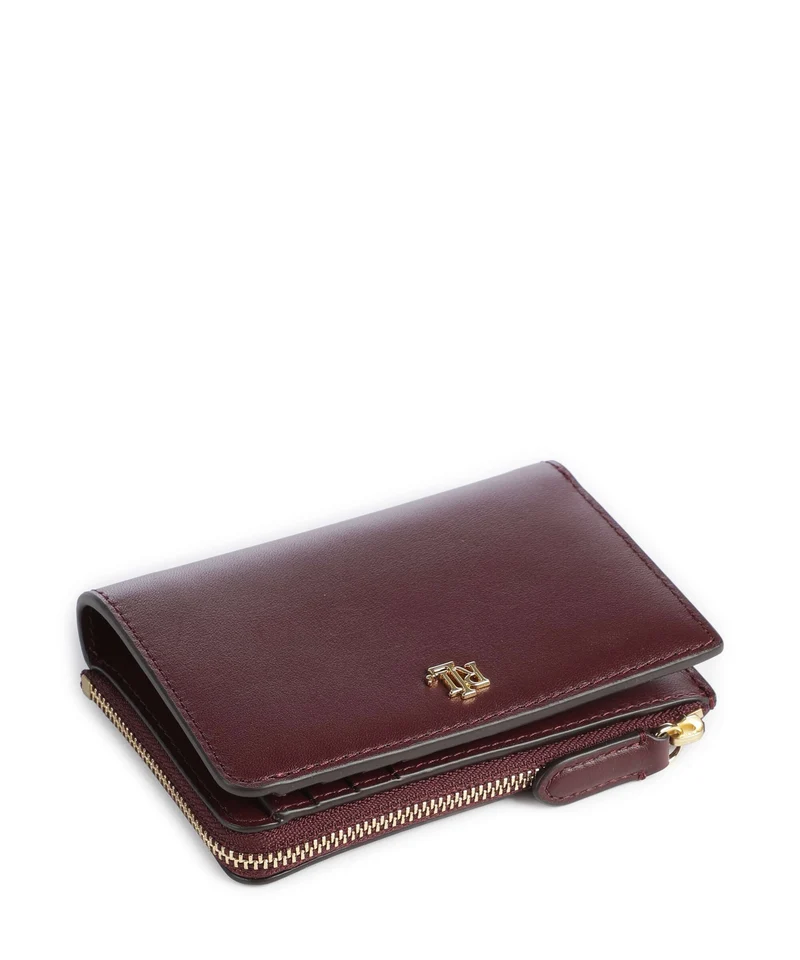 Lauren Ralph Lauren Small Étui à cartes crédit dark garnet